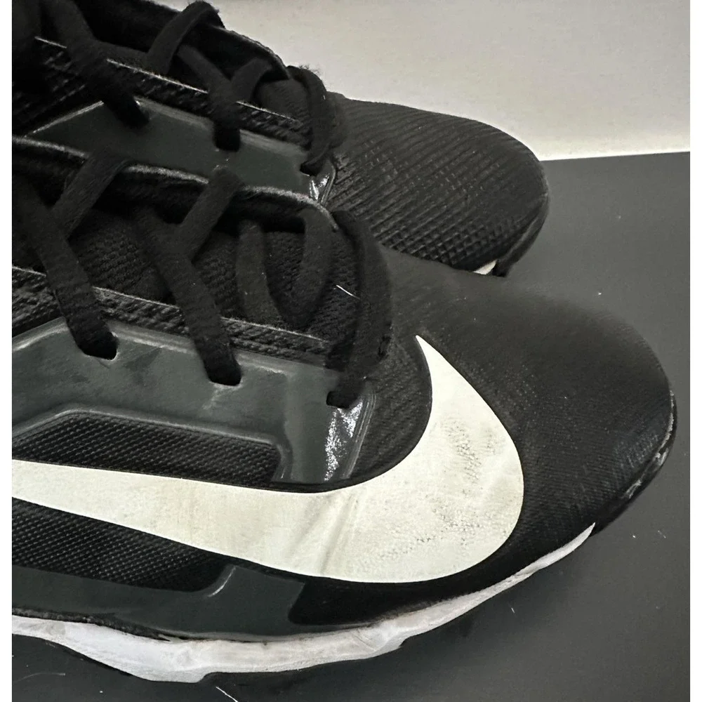 Nike Alpha Fastflex Shoes Kids Size 6Y Black Football Cleats FQ4012-001